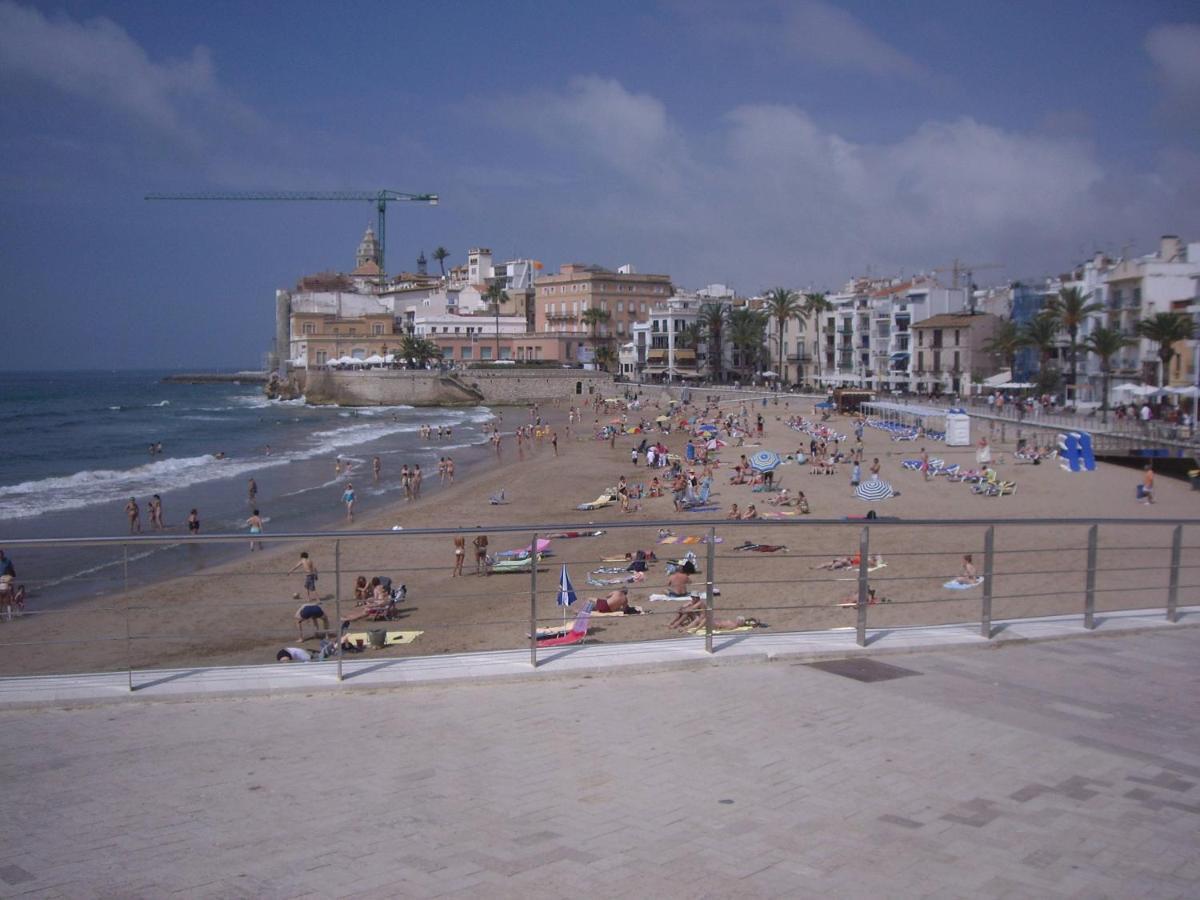 Apartamento Con Oficina Y Vistas Al Mar Sitges Eksteriør billede